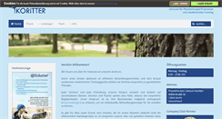 Desktop Screenshot of physiotherapie-koritter.de